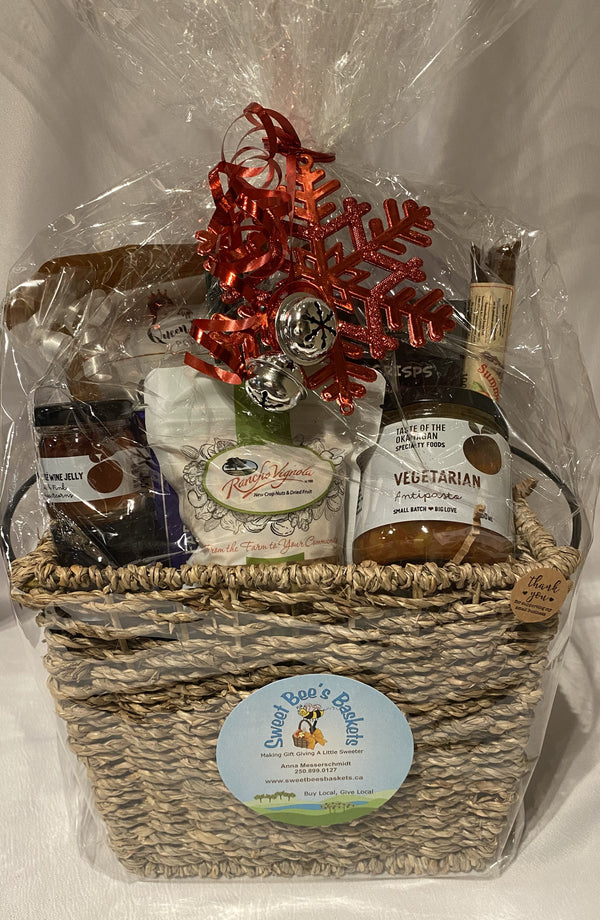 Small Custom Christmas Basket